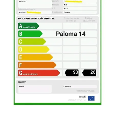 Paloma 14 *